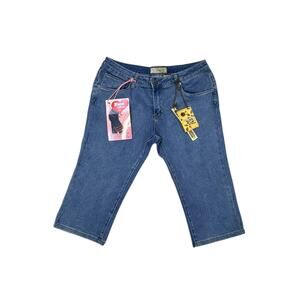 Hybrid & Company Blue Denim Petal Pushers Jeans - Size 15